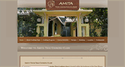 Desktop Screenshot of amitathaicooking.com